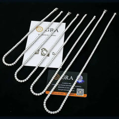 4mm VVS Moissanite Tennis - product view 3