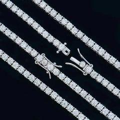 3mm VVS1 Moissanite Tennis - product view 2