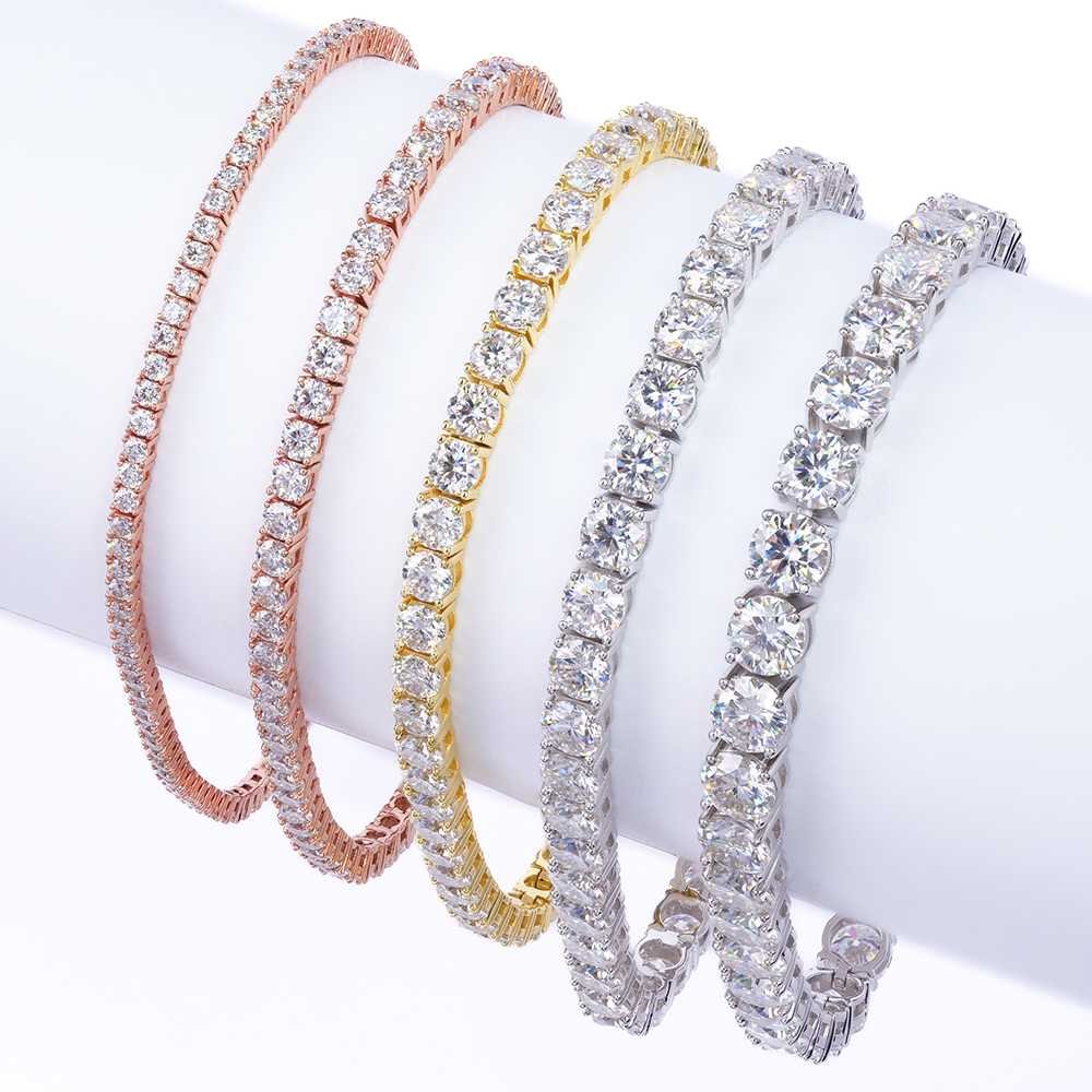2mm VVS1 D-Color Moissanite Tennis - product view 1