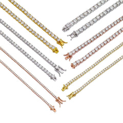 2mm VVS1 D-Color Moissanite Tennis - product view 2